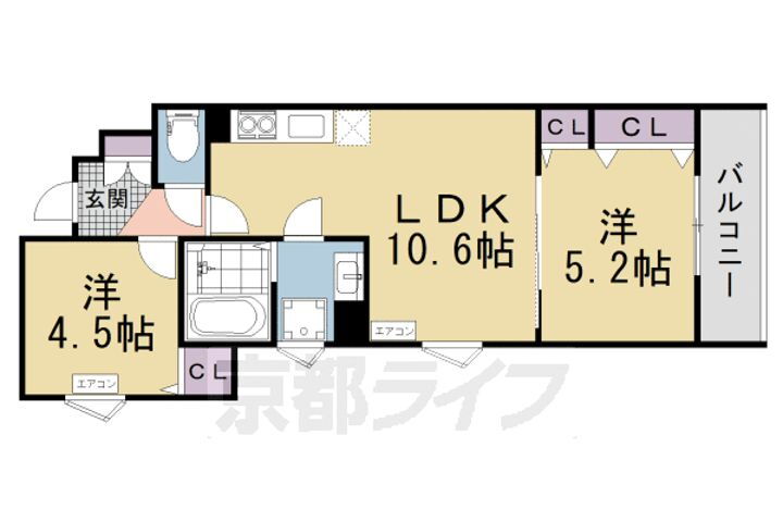 大阪府枚方市藤阪東町３丁目 賃貸アパート
