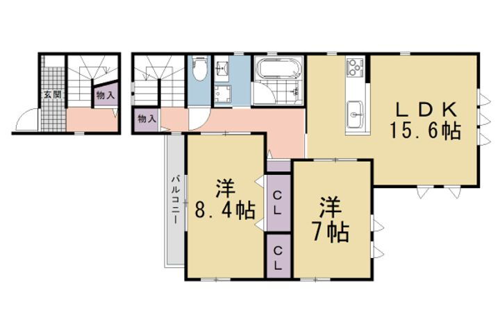 京都府京都市左京区下鴨松原町 賃貸アパート