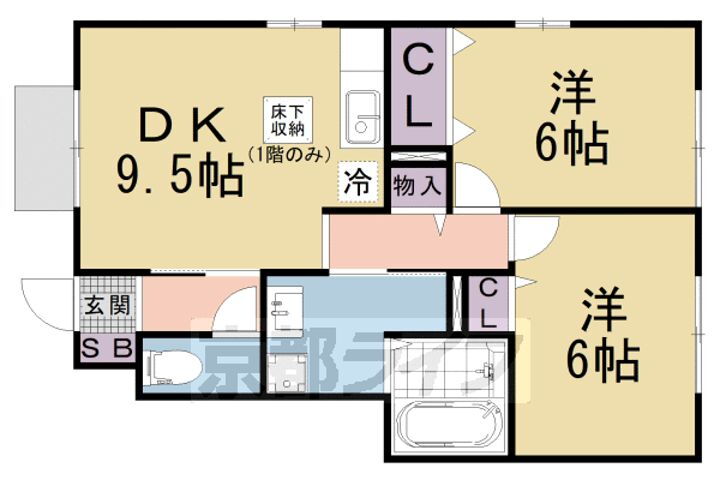 滋賀県大津市木戸 賃貸アパート