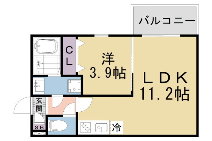 滋賀県大津市大萱３丁目 賃貸アパート