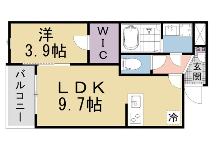 滋賀県大津市大萱３丁目 賃貸アパート