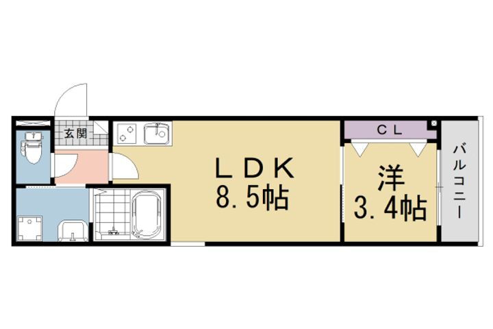 京都府京都市伏見区石田内里町 賃貸アパート