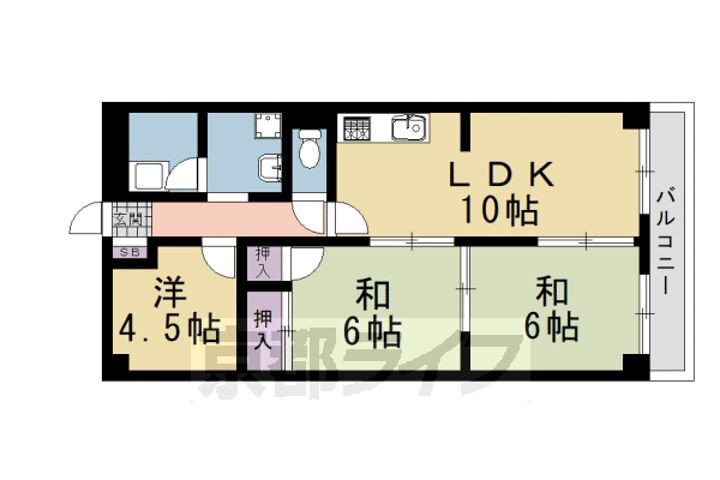 大阪府枚方市牧野下島町 賃貸マンション