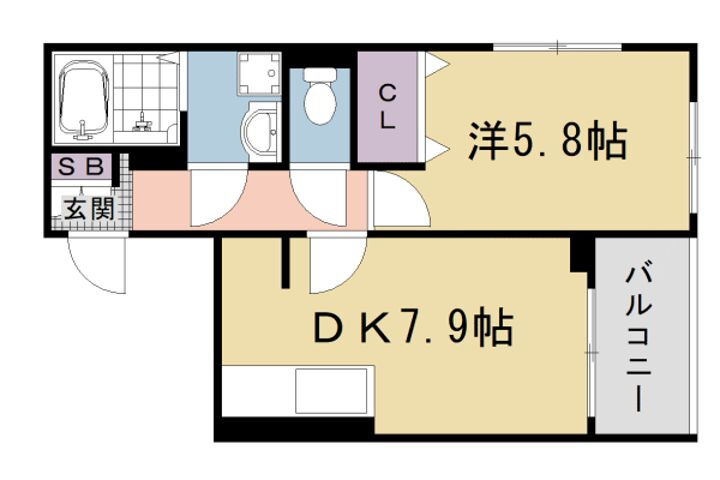 京都府京都市右京区梅津南上田町 賃貸アパート