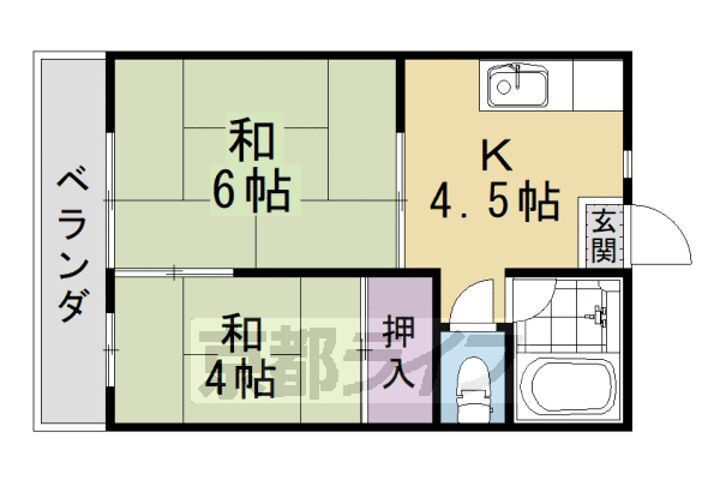 京都府京都市南区吉祥院船戸町 賃貸アパート