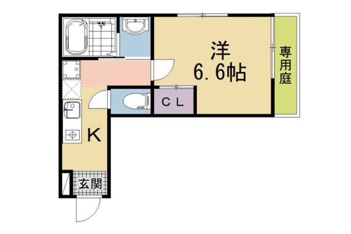 京都府京都市伏見区鑓屋町 賃貸アパート