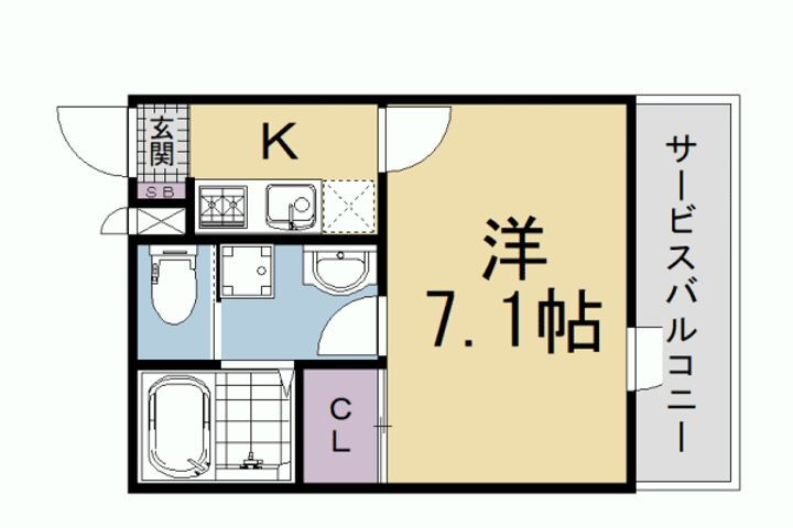 京都府京都市伏見区鑓屋町 賃貸アパート