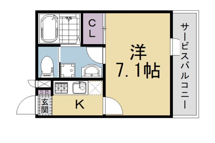 京都府京都市伏見区鑓屋町 賃貸アパート