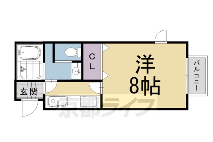 京都府南丹市園部町若松町 賃貸アパート