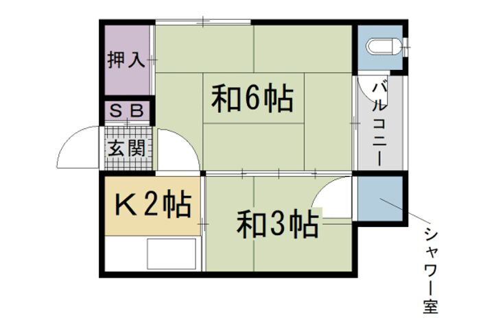 京都府京都市右京区御室岡ノ裾町 賃貸アパート