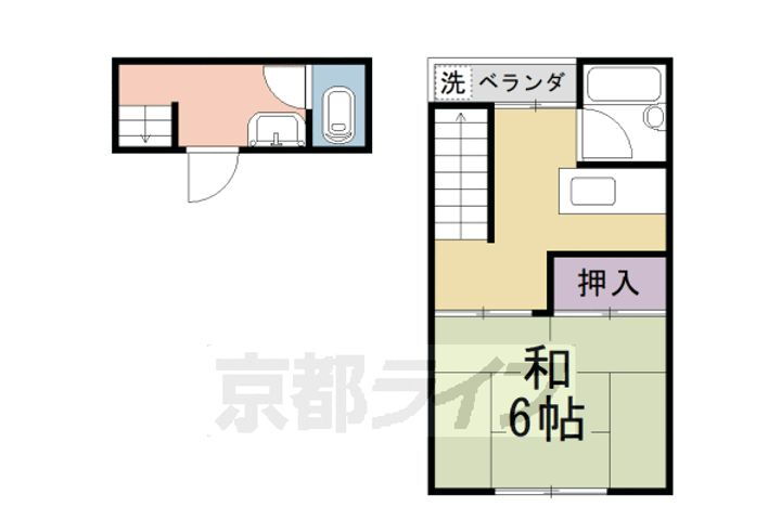 京都府京田辺市河原受田 賃貸マンション
