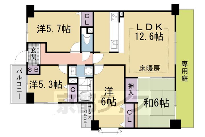 滋賀県大津市茶戸町 賃貸マンション