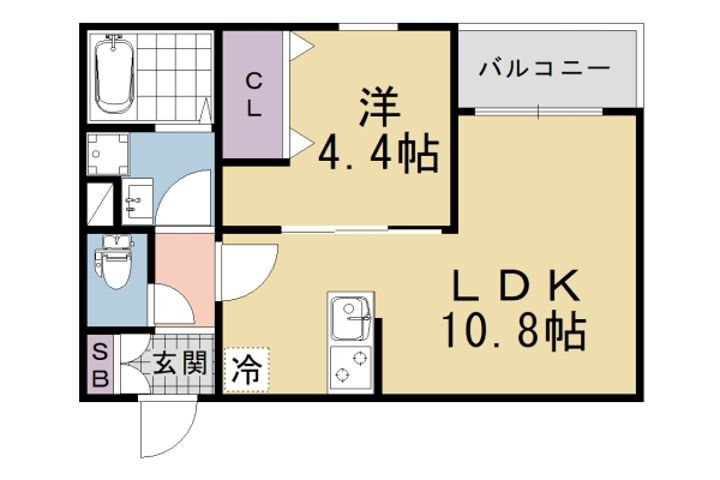 京都府京都市伏見区向島上林町 賃貸アパート