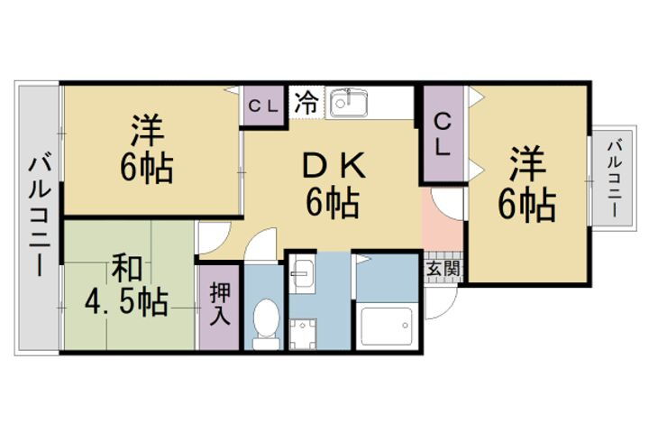 大阪府枚方市楠葉野田２丁目 賃貸アパート