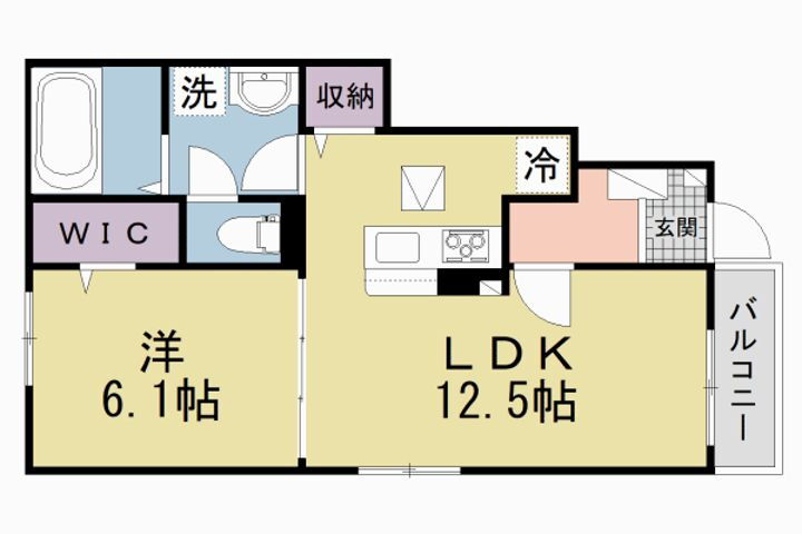 大阪府枚方市田口２丁目 賃貸アパート