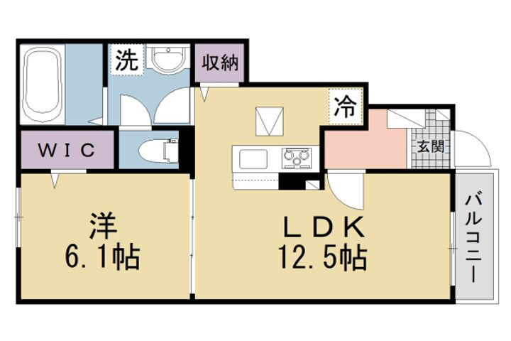 大阪府枚方市田口２丁目 賃貸アパート