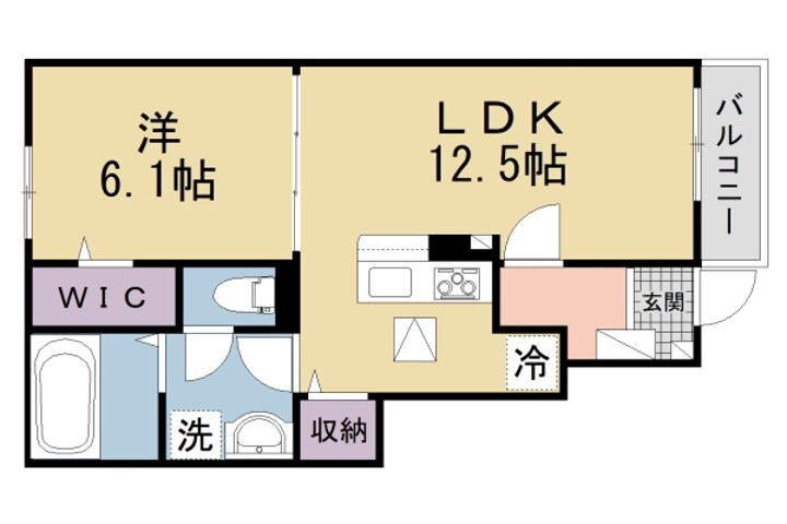 大阪府枚方市田口２丁目 賃貸アパート