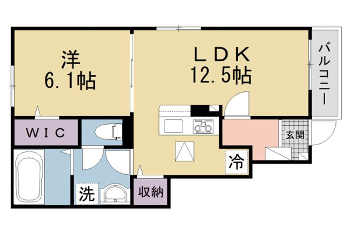 大阪府枚方市田口２丁目 賃貸アパート