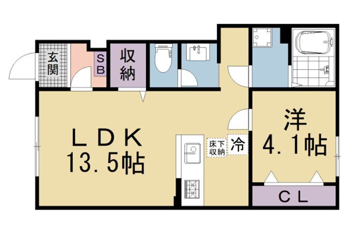 滋賀県大津市真野５丁目 賃貸アパート
