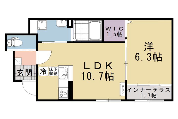 京都府京都市伏見区越前町 賃貸アパート