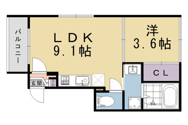 京都府京都市東山区福稲上高松町 賃貸アパート