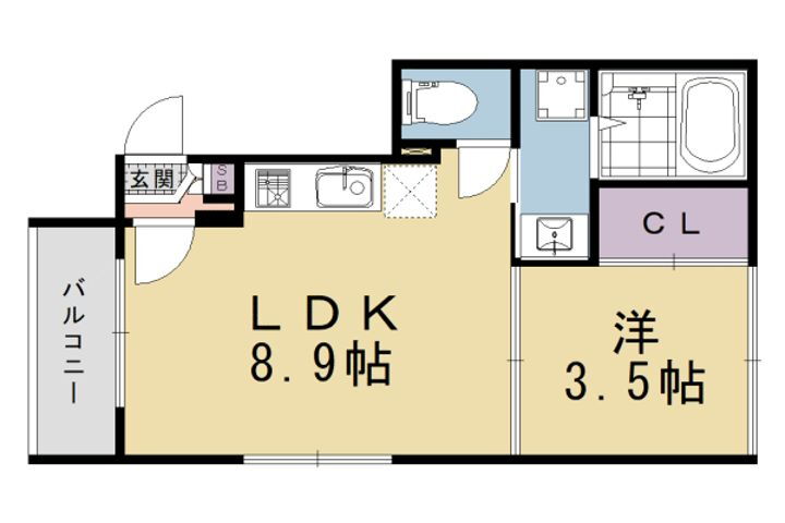 京都府京都市東山区福稲上高松町 賃貸アパート