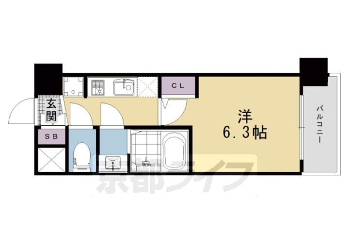 京都府京都市南区戒光寺町 賃貸マンション