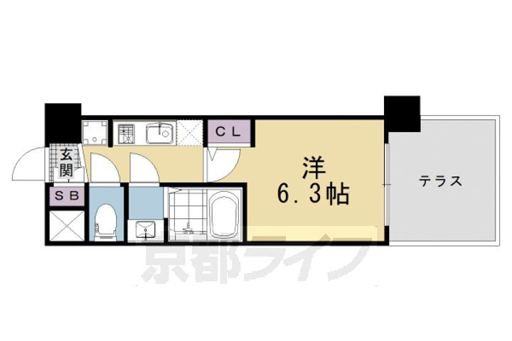 京都府京都市南区戒光寺町 賃貸マンション