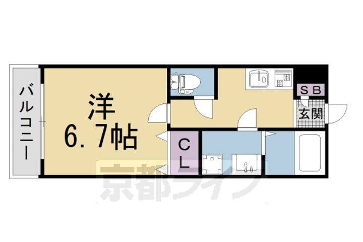 大阪府枚方市渚西１丁目 賃貸アパート