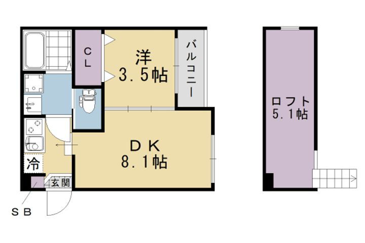 京都府京都市伏見区深草瓦町 賃貸アパート