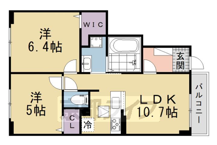 京都府綴喜郡井手町大字多賀 賃貸アパート