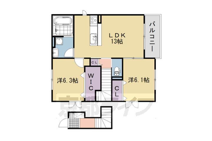 大阪府枚方市楠葉中町 賃貸アパート