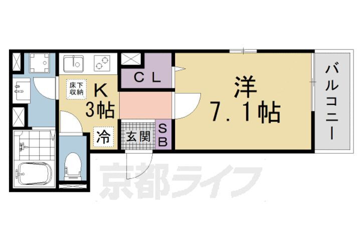 滋賀県大津市北大路１丁目 賃貸アパート