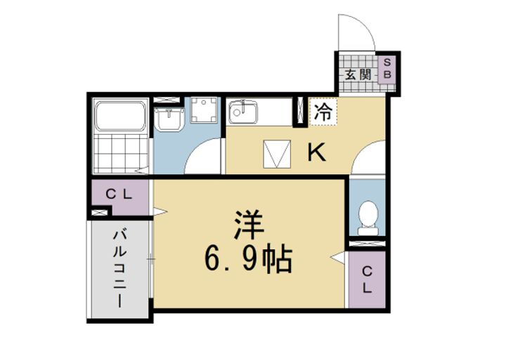 京都府京都市伏見区深草僧坊町 賃貸アパート