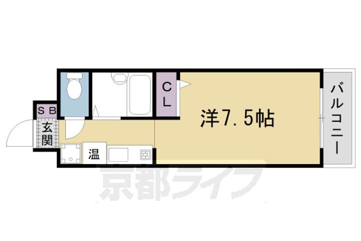 京都府京都市右京区西院南高田町 西院駅 1K マンション 賃貸物件詳細