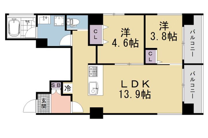 京都府京都市中京区竹屋町 賃貸マンション