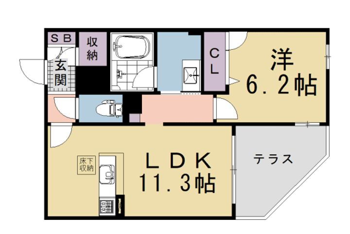 京都府京都市伏見区竹田内畑町 賃貸アパート