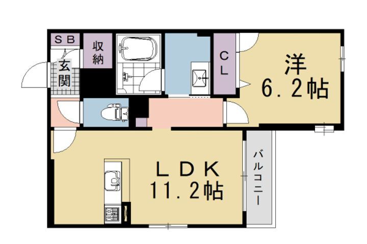 京都府京都市伏見区竹田内畑町 賃貸アパート