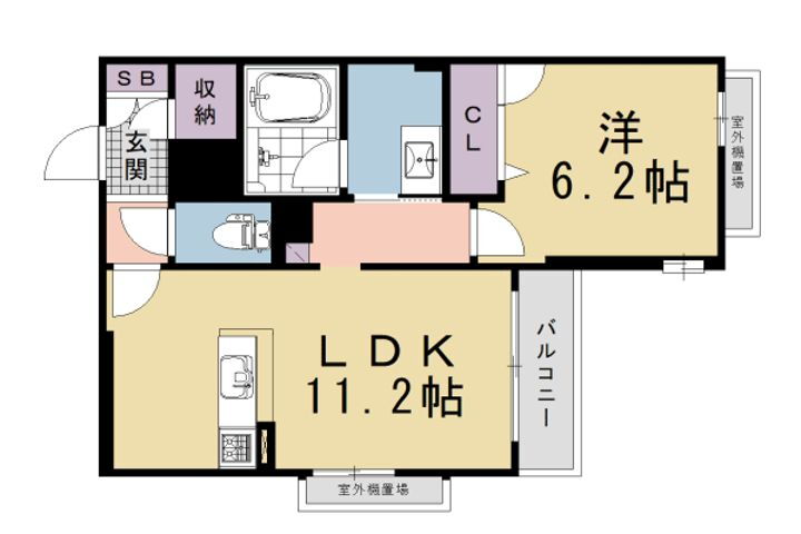 京都府京都市伏見区竹田内畑町 賃貸アパート