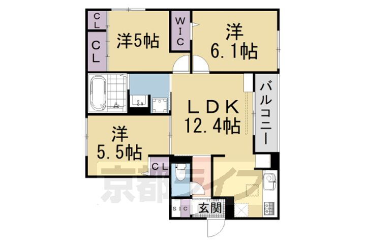 京都府京都市左京区岩倉花園町 賃貸アパート
