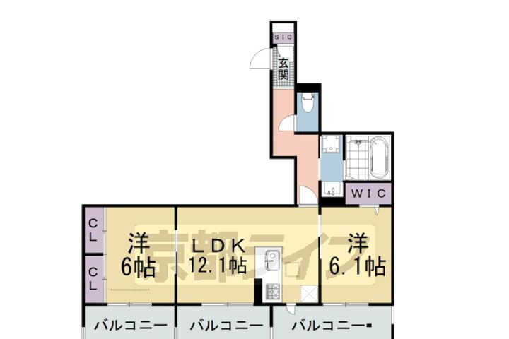 京都府京都市左京区岩倉花園町 賃貸アパート