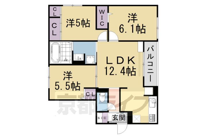 京都府京都市左京区岩倉花園町 賃貸アパート