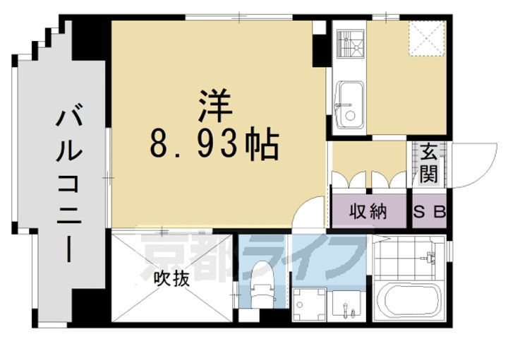 京都府京都市下京区西七条南衣田町 西大路駅 1K マンション 賃貸物件詳細