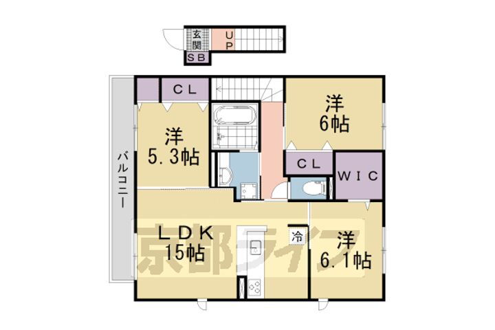 滋賀県草津市平井３丁目 賃貸アパート