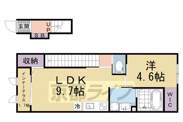 滋賀県大津市雄琴３丁目 賃貸アパート