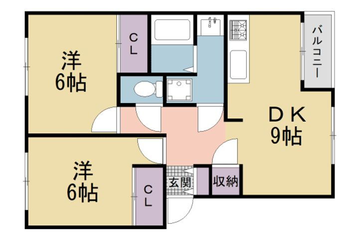 大阪府枚方市招提南町３丁目 賃貸アパート