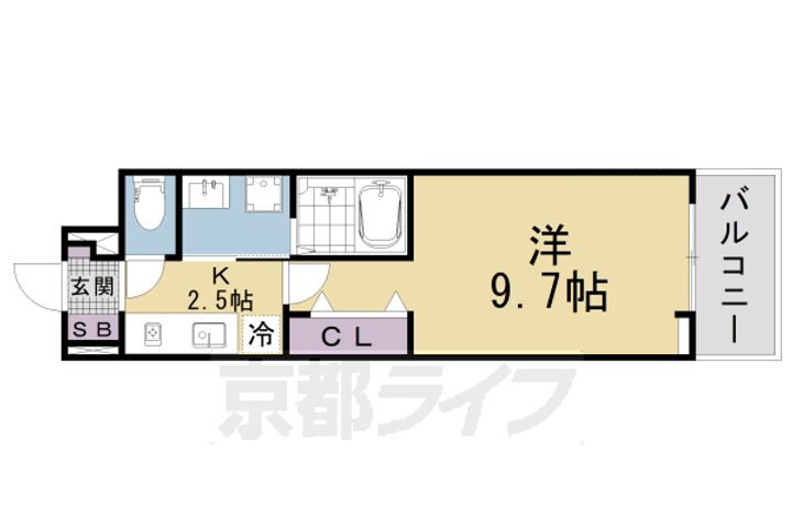 京都府京都市山科区勧修寺瀬戸河原町 賃貸アパート