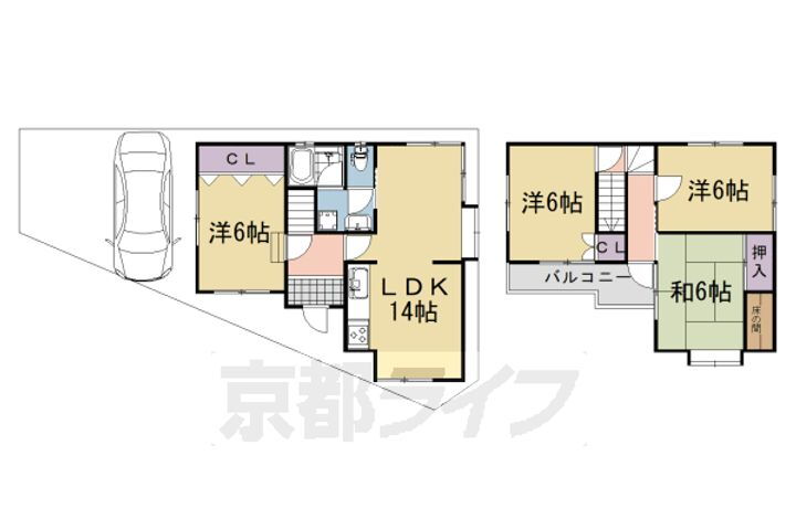 京都府宇治市広野町 賃貸一戸建て
