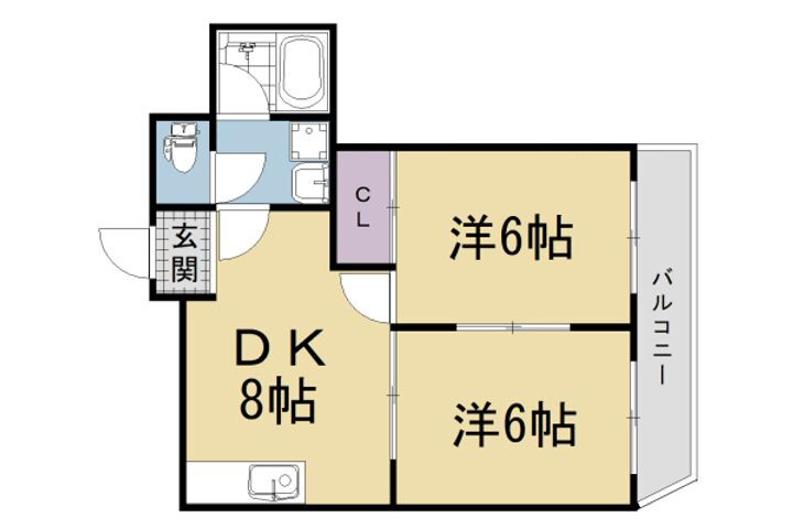 大阪府枚方市楠葉中町 賃貸マンション