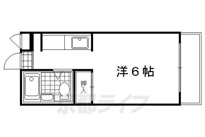 京都府京都市右京区梅津東構口町 松尾大社駅 1K マンション 賃貸物件詳細